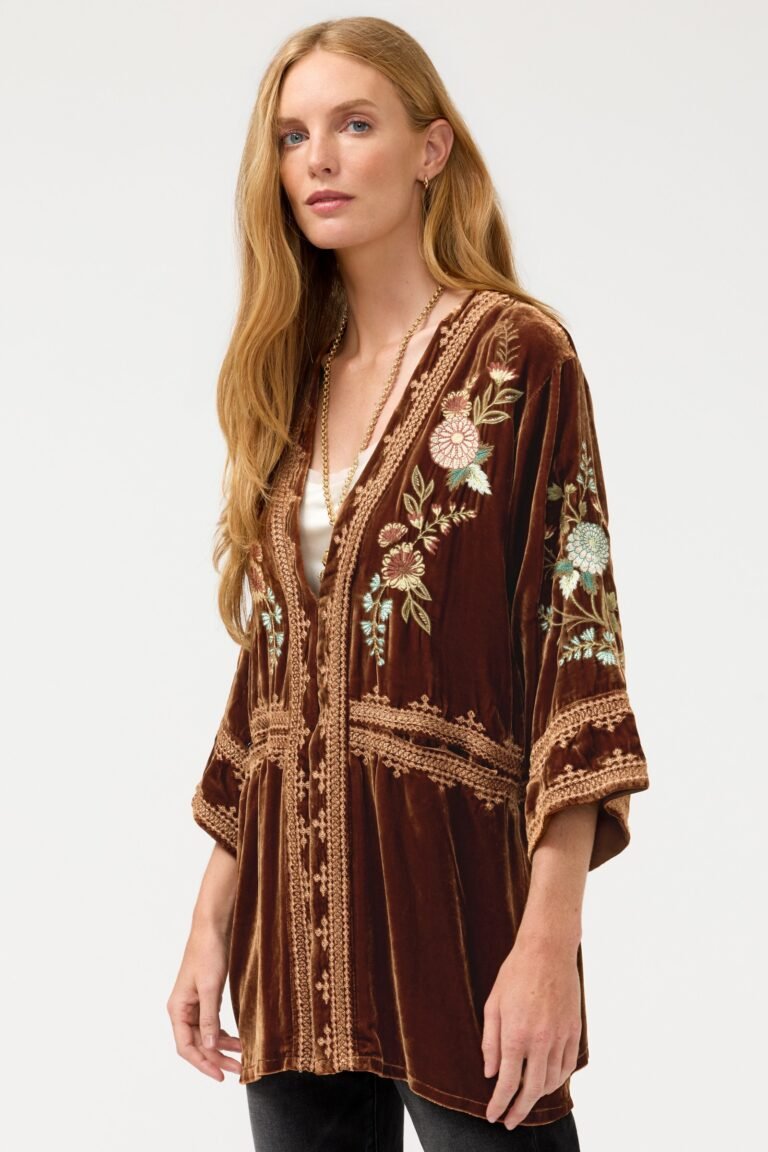 WIDE HEM KIMONO