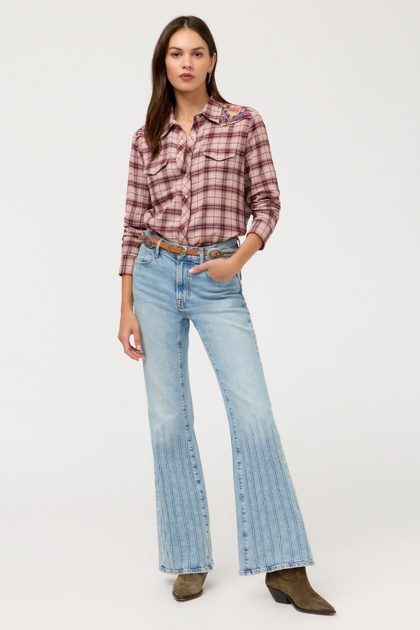 WESTERN PLAID SHIRT