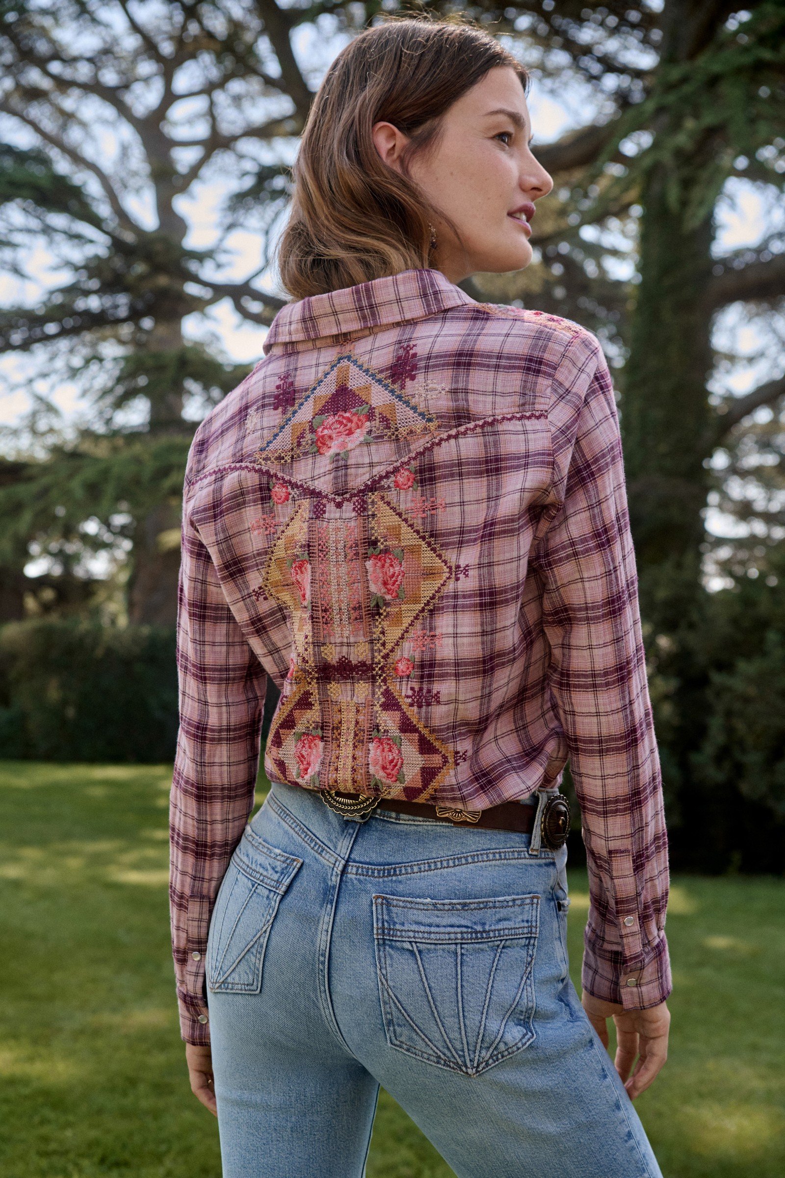 WESTERN PLAID SHIRT