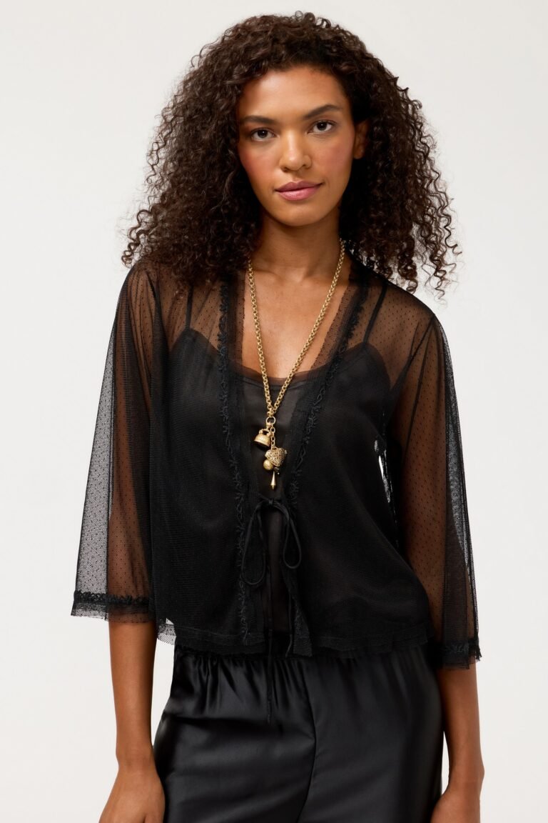 MERTINA MESH BOLERO
