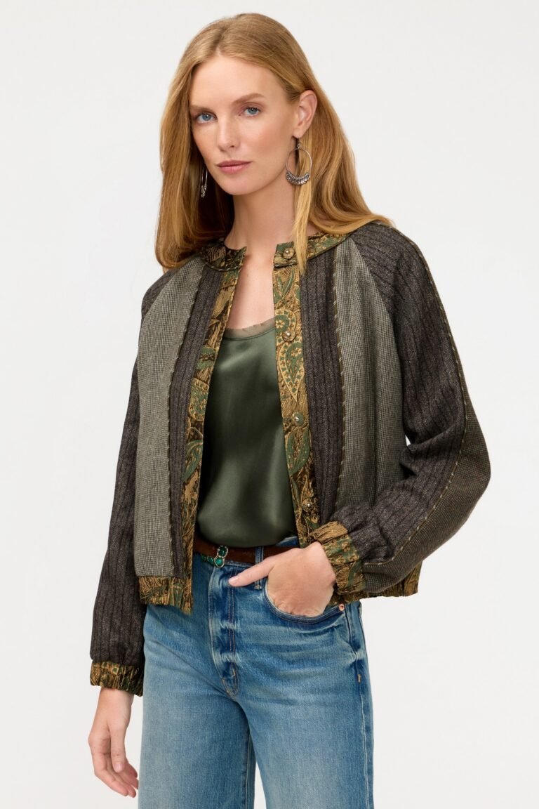 FRITA MIX WOLLEN BOMBER JACKET