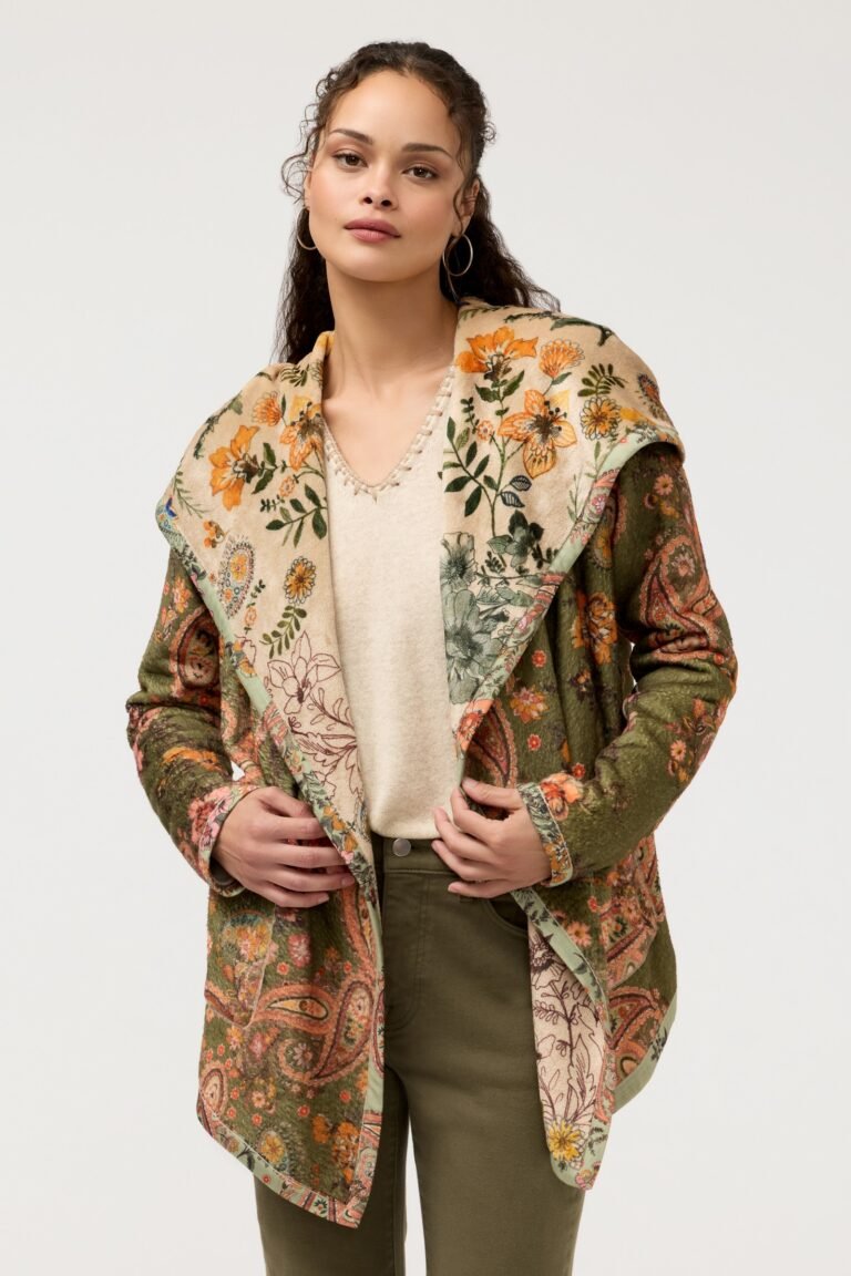 JOAN REVERSIBLE SHERPA JACKET