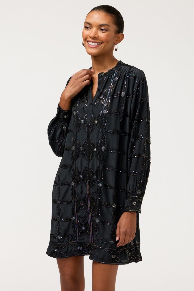LORYIE SEQUIN MINI DRESS