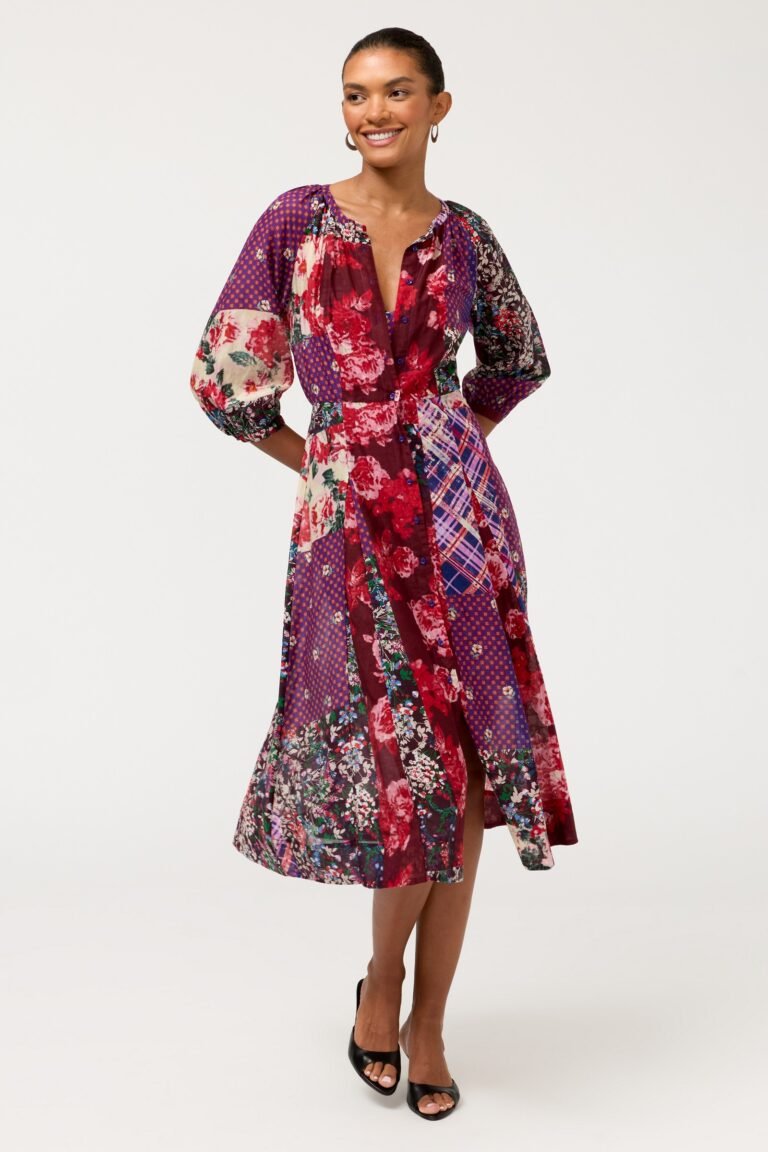 KASPIAN MIDI DRESS