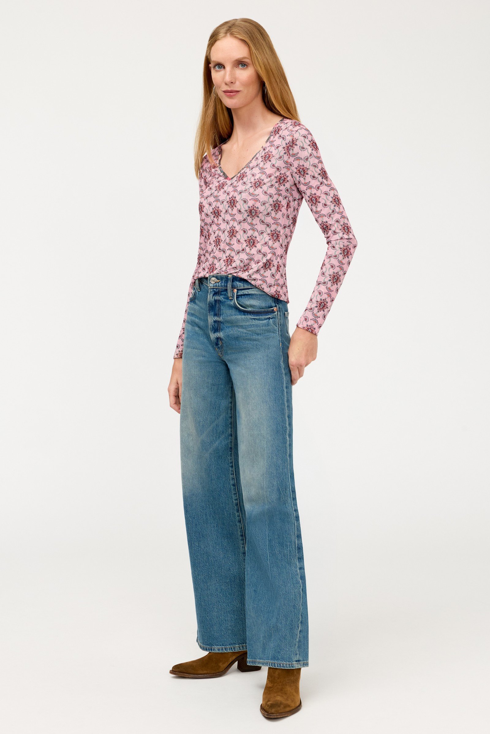 LINDEY REVERSIBLE LONG SLEEVE TEE