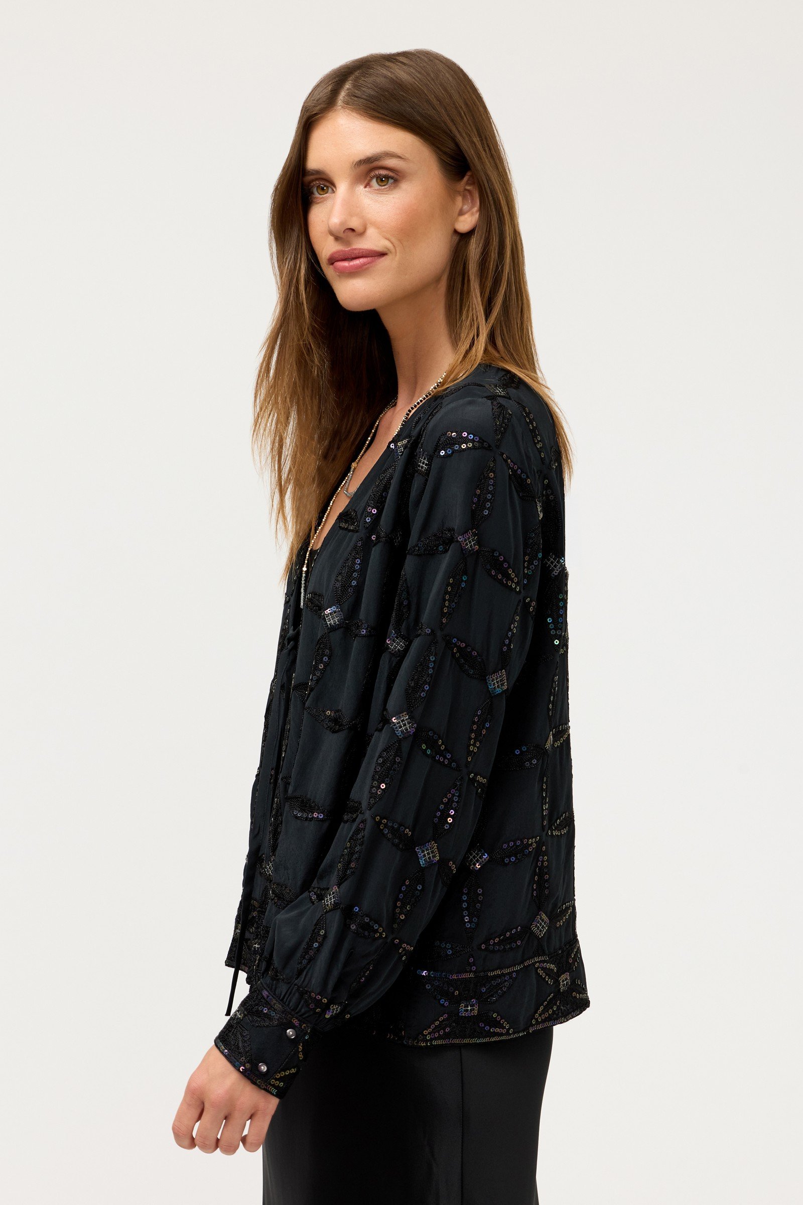 LESLEY SEQUIN JACKET
