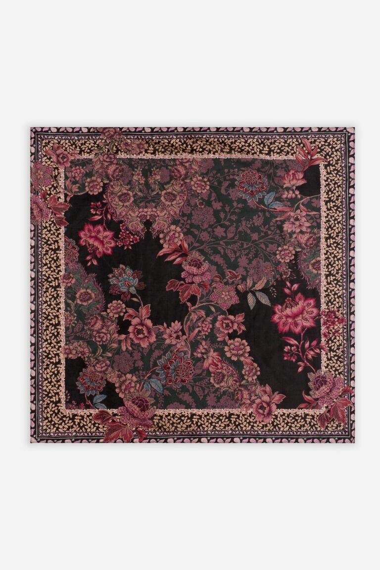 SAMIA MEDIUM SILK SCARF