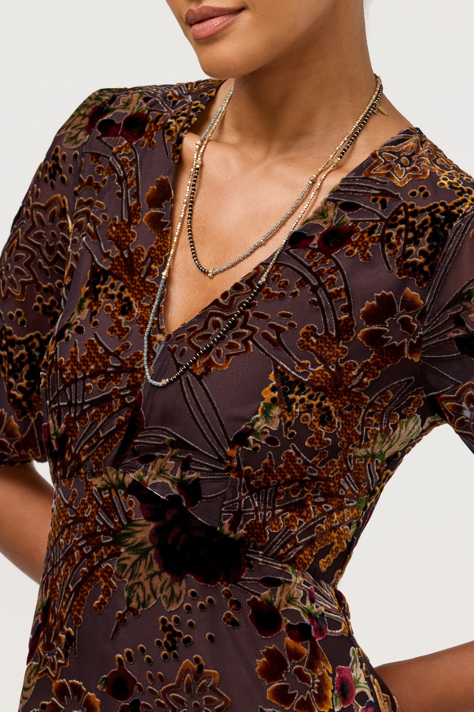 CINCO BURNOUT DRESS