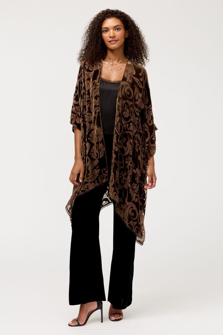 ETHEREAL LOVE BURNOUT VELVET SHAWL