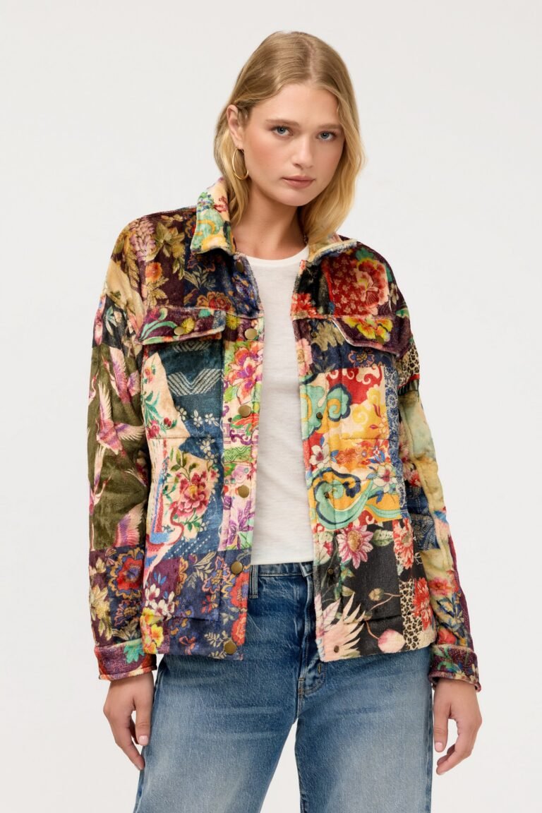 AMELIE SHERPA TRUCKER JACKET