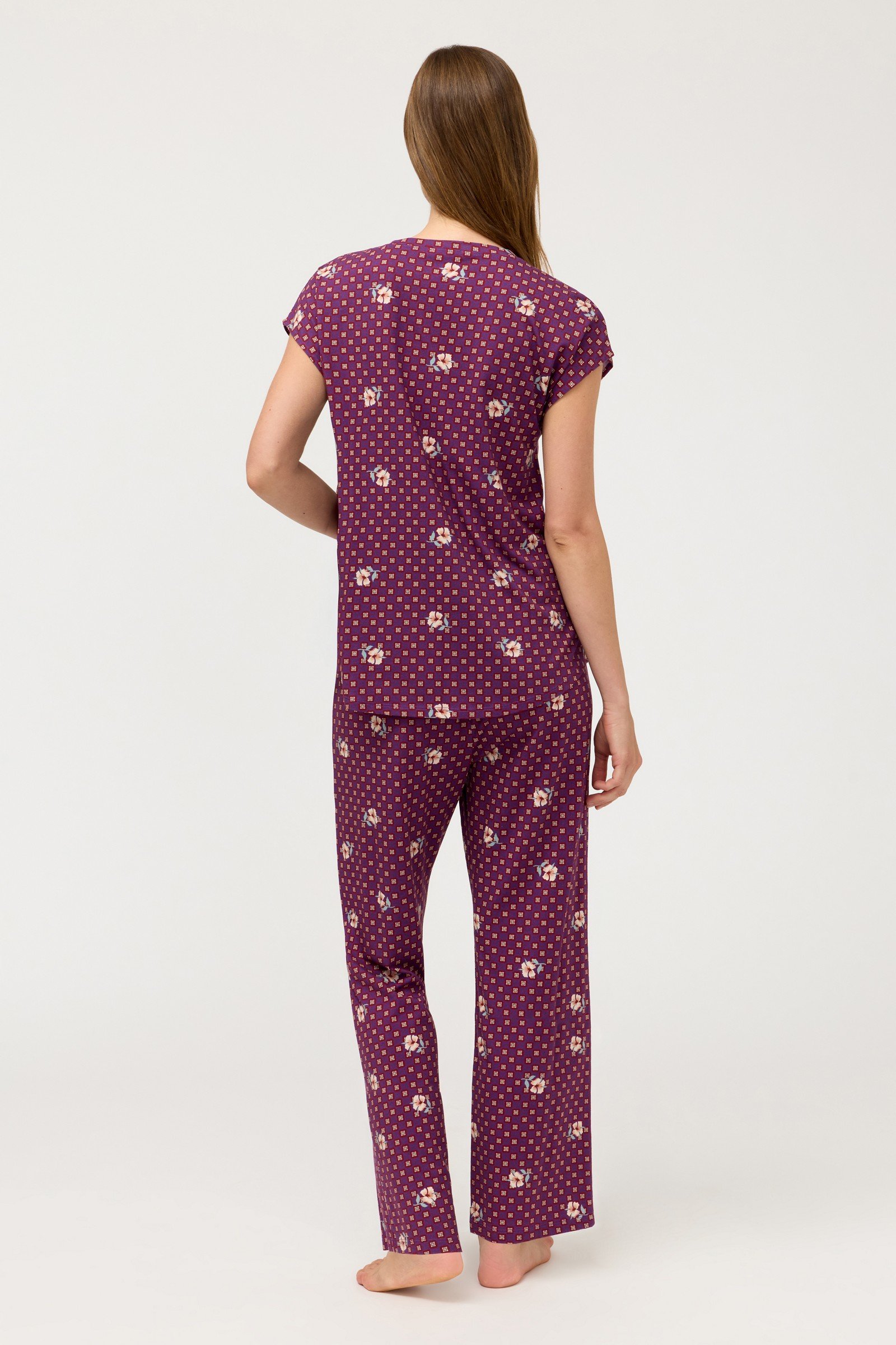 THE BOBBIE CROP PAJAMA SET