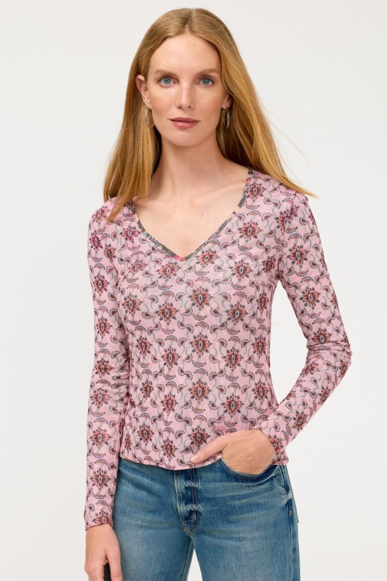LINDEY REVERSIBLE LONG SLEEVE TEE