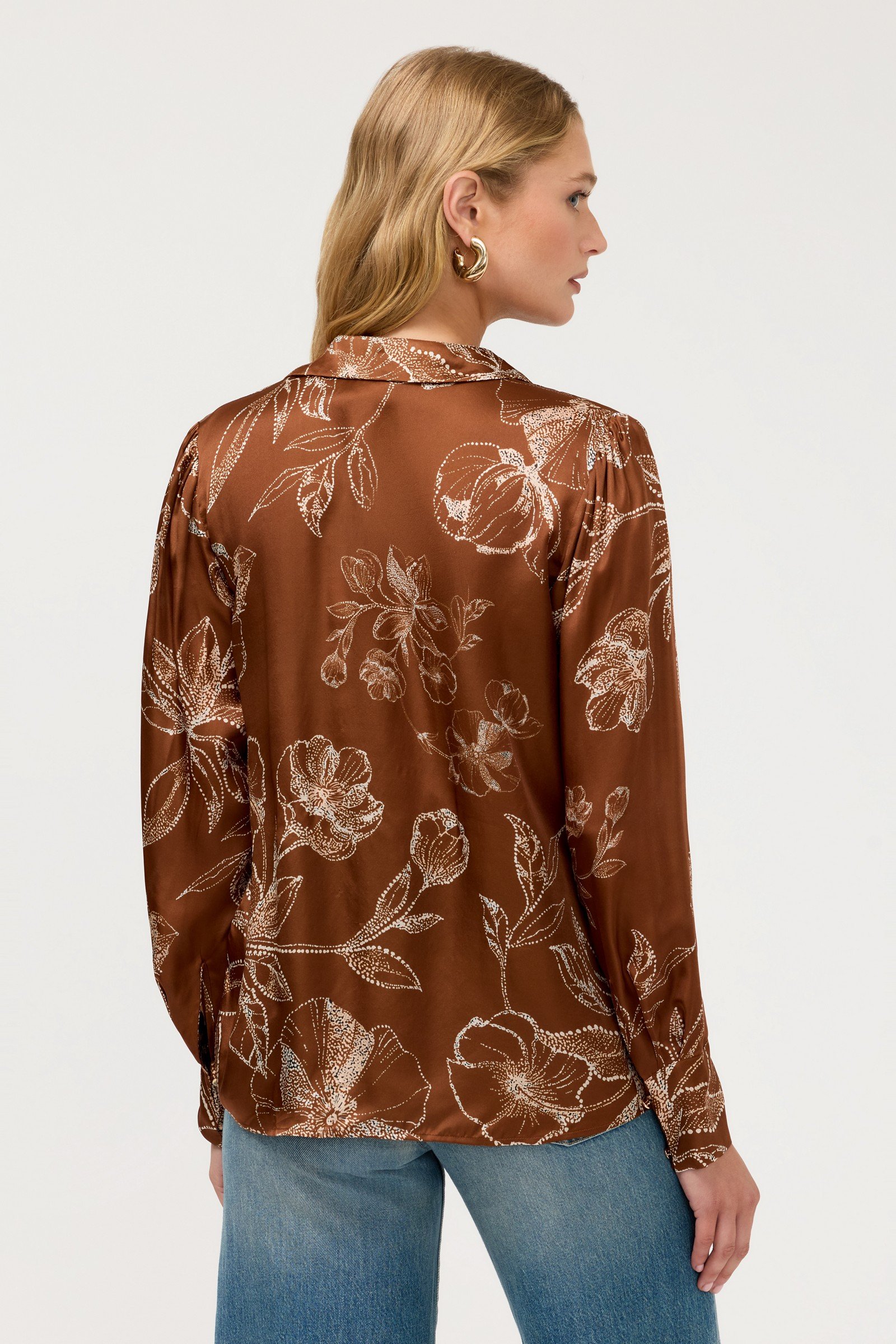 AVERI BUTTON DOWN BLOUSE