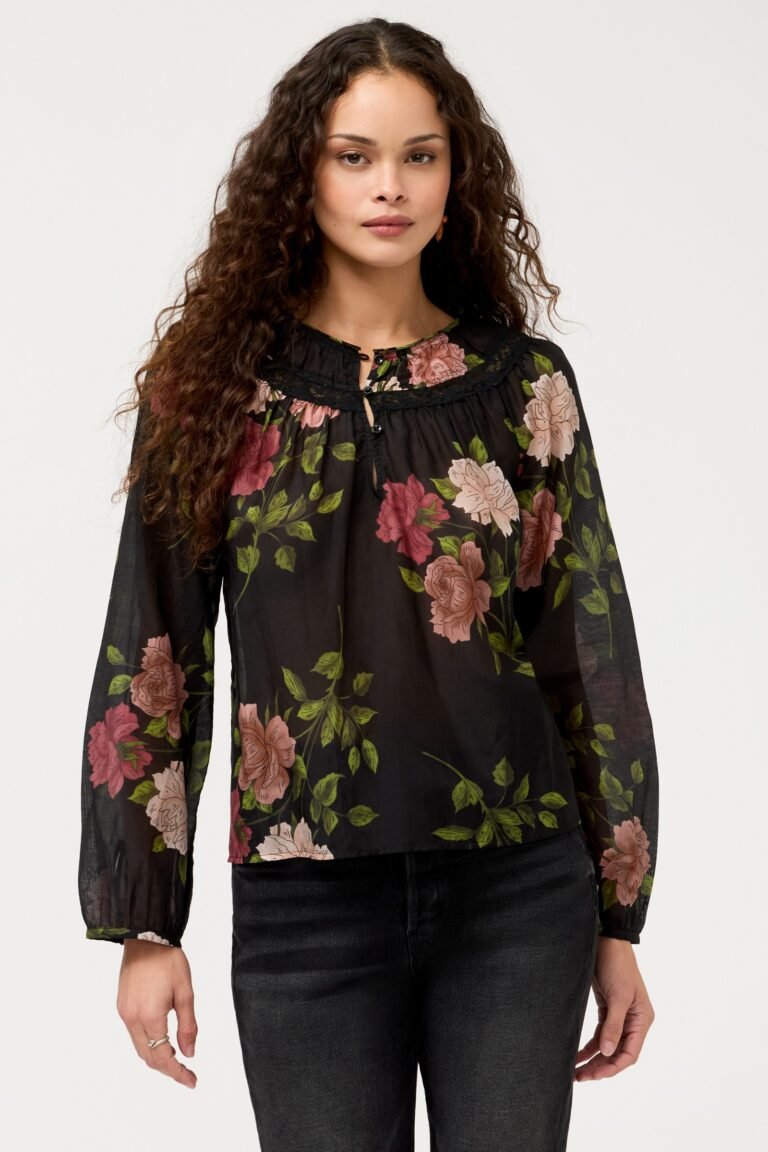 BOWDIE PEASANT BLOUSE