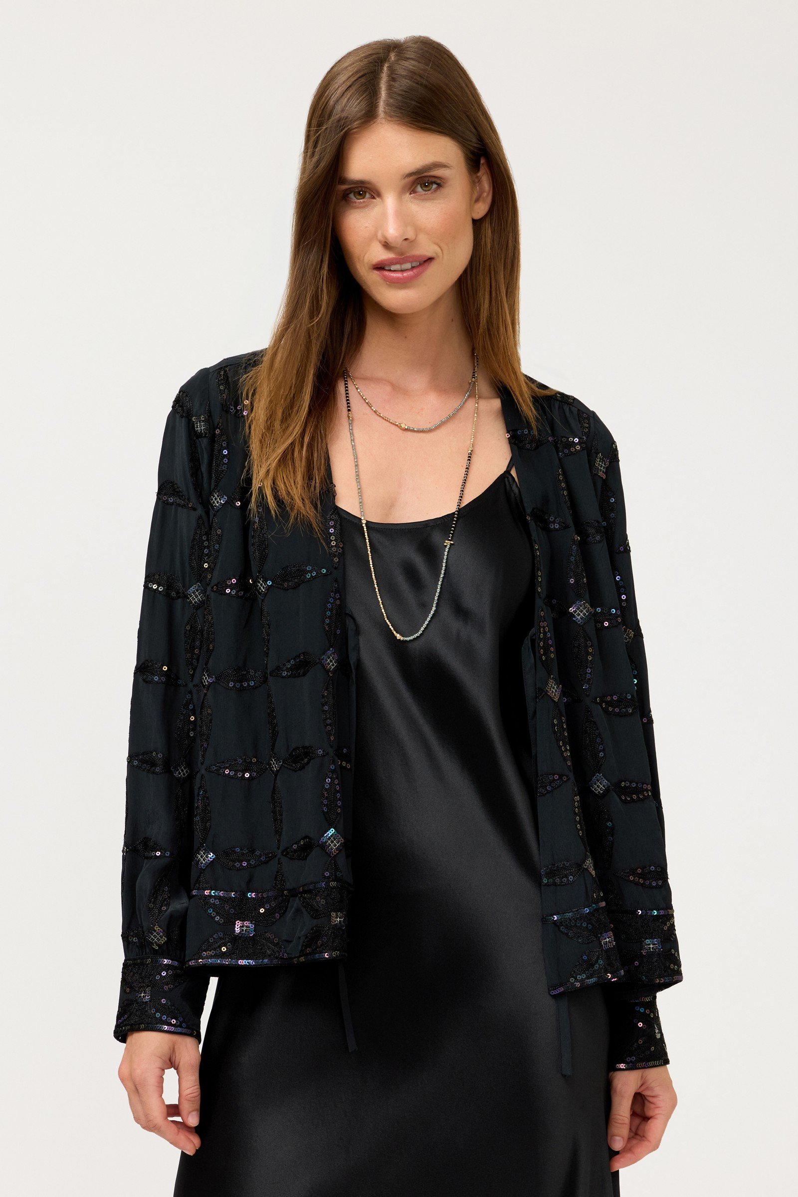 LESLEY SEQUIN JACKET